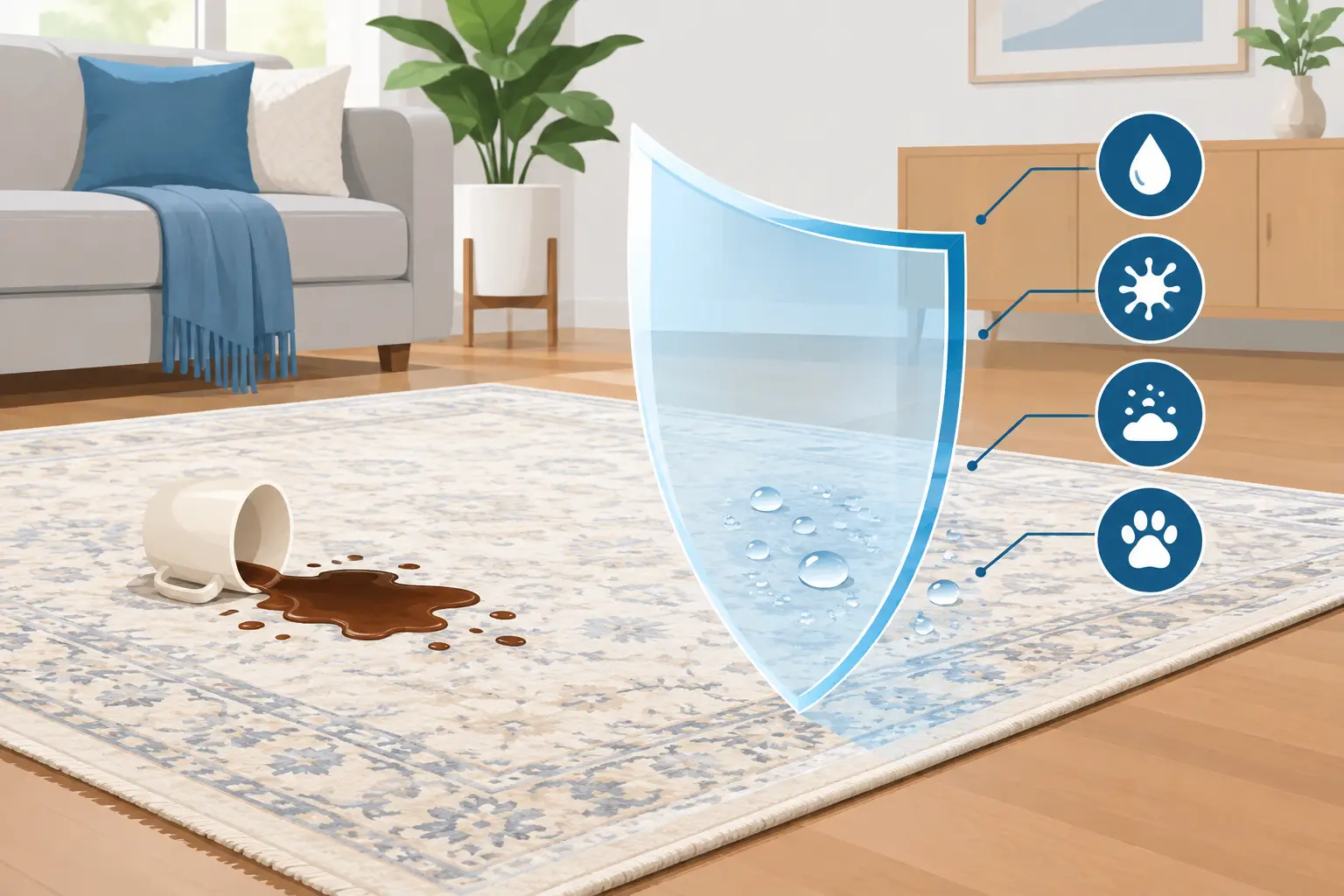 What Rug Protection Treatment Really Protects