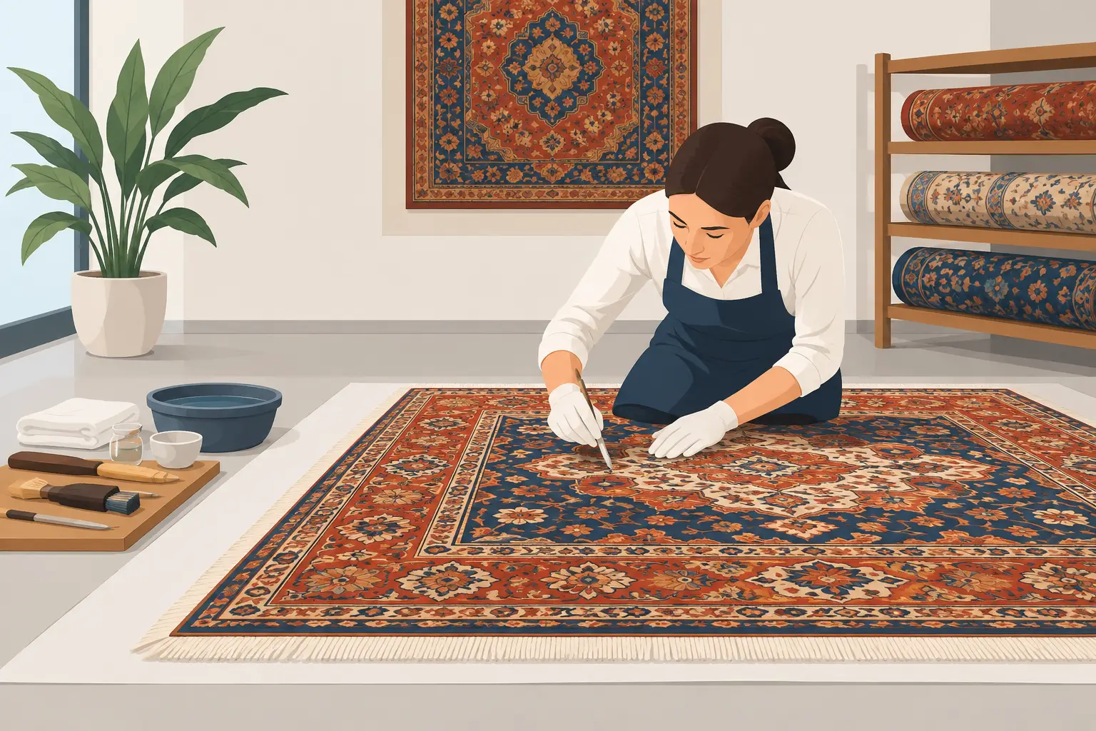 A Rug Restoration Guide for Valuable Rugs